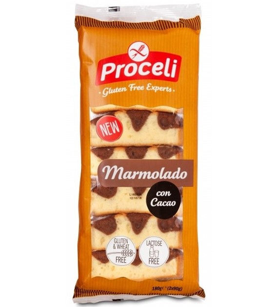 Ciasto marmurkowe z kakao BEZGL. 180 g