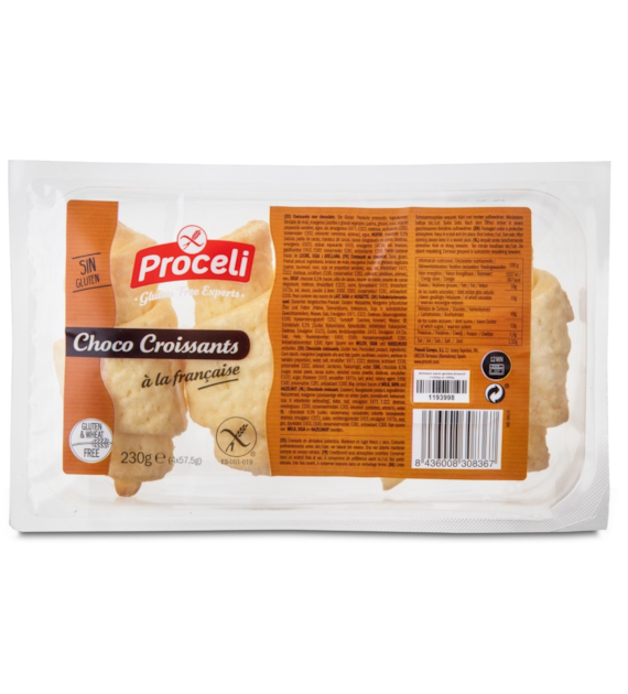 Croissanty z czekoladą do odpiekania bezglutenowe 230 g