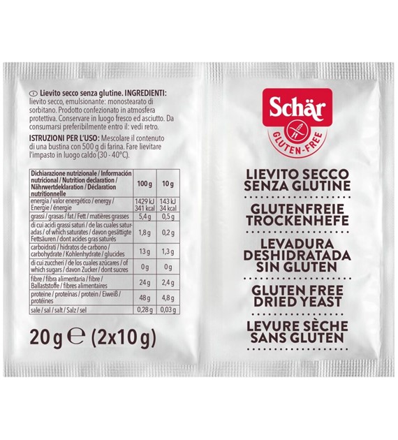 Lievito- drożdże suche BEZGL. 20 g