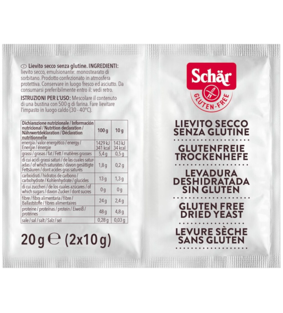 Lievito- drożdże suche BEZGL. 20 g