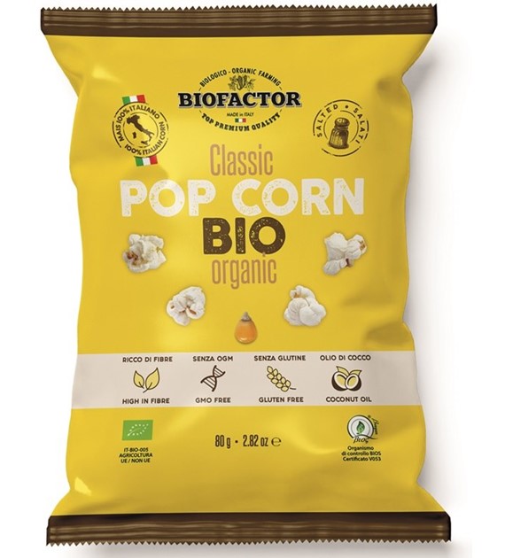 Popcorn solony BEZGL. BIO 80 g