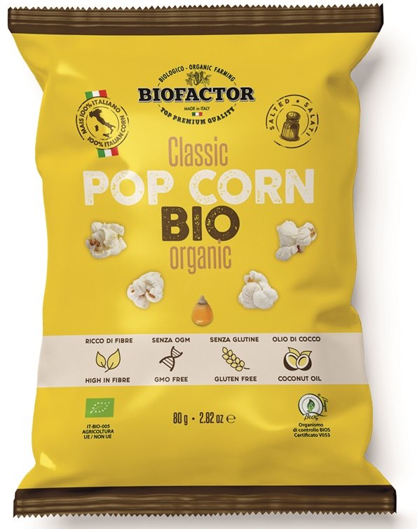 Popcorn solony BEZGL. BIO 80 g