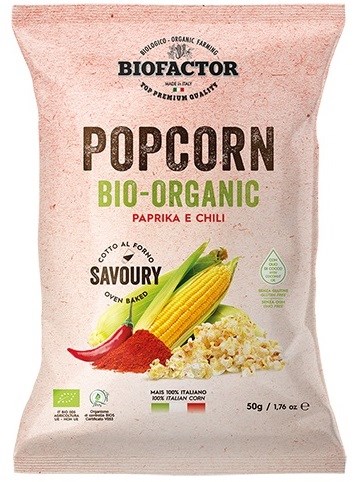 Popcorn papryka-chili BEZGL. BIO 50 g