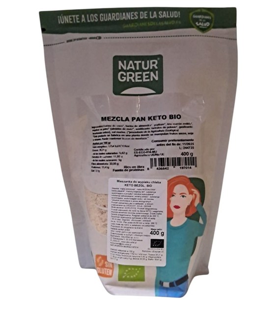 Mieszanka do wypieku chleba KETO BEZGL. BIO 400 g