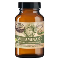 Witamina C z kapusty kwas L-askorbinowy w kapsułkach 120 g