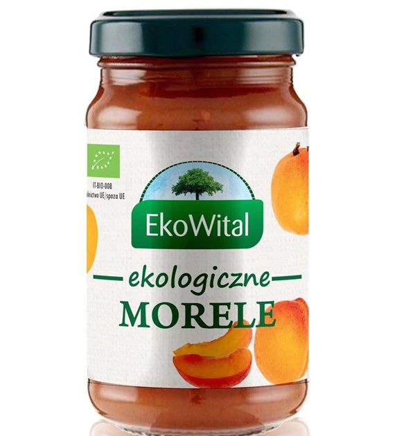 Mus morelowy bez dodatku cukru BIO 250 g
