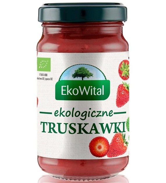 Mus truskawkowy bez dodatku cukru BIO 250 g