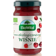 Mus wiśniowy bez dodatku cukru BIO 250 g