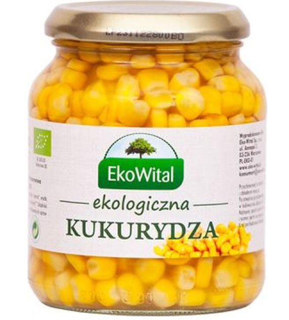 Kukurydza w zalewie BIO 340 g / 230 g