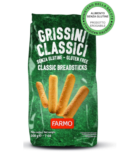 Grissini bezglutenowe 200 g
