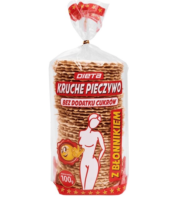 Kruche pieczywo z błonnikiem 100g