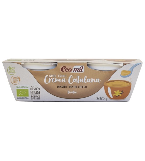 Deser roślinny crema catalana BEZGL. BIO 2 x 125 g