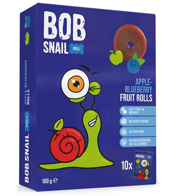 Przekąska jabłko - borówka 100g