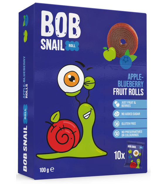 Przekąska jabłko - borówka 100g