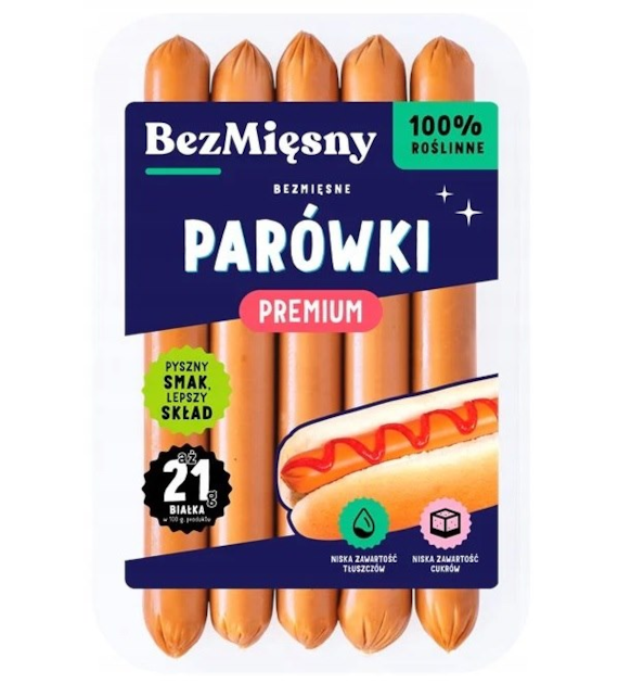 Bezmięsne Parówki Premium 160g