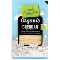 Ser cheddar w plastrach BIO 125 g