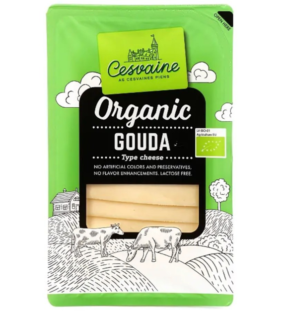 Ser gouda w plastrach BIO 125 g