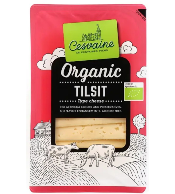 Ser tylżycki w plastrach BIO 125 g