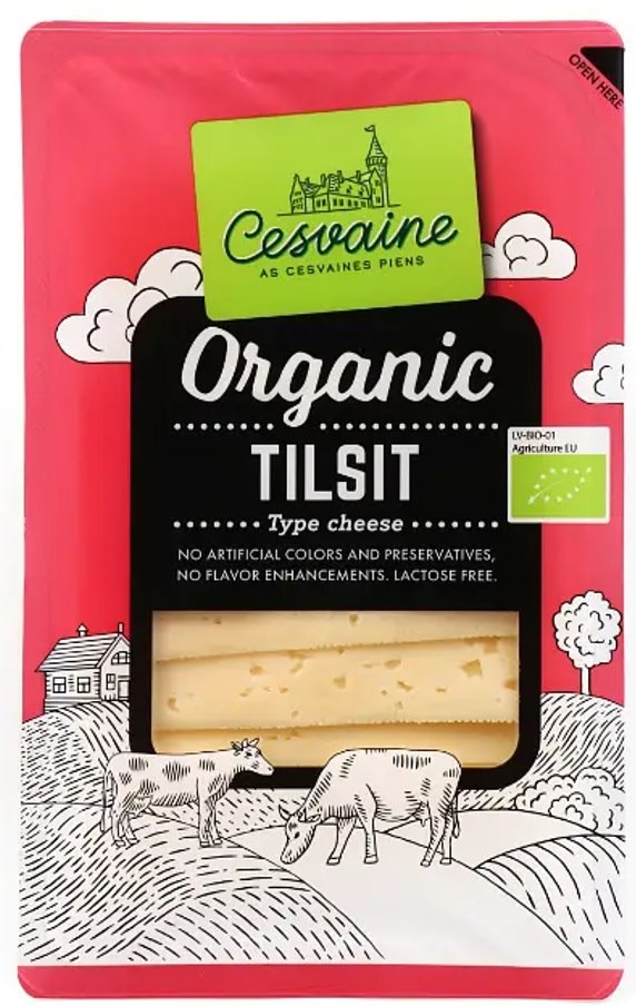 Ser tylżycki w plastrach BIO 125 g