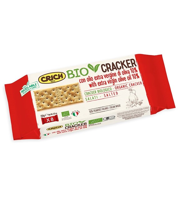 Krakersy z oliwą z oliwek BIO 250 g
