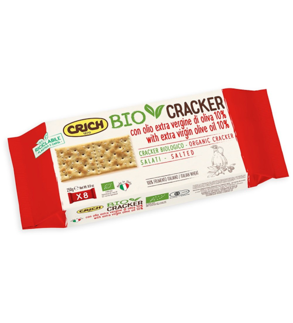 Krakersy z oliwą z oliwek BIO 250 g