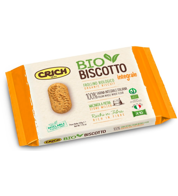Ciasteczka pszenne pełnoziarniste BIO 220 g