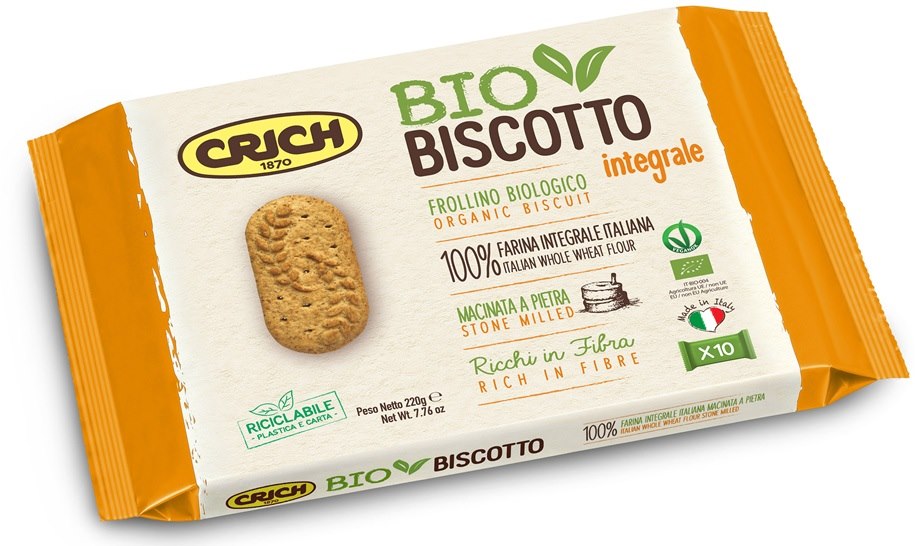 Ciasteczka pszenne pełnoziarniste BIO 220 g