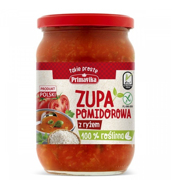 Zupa pomidorowa  z ryżem 700 g