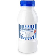 Jogurt kozi pitny truskawkowy 240 g