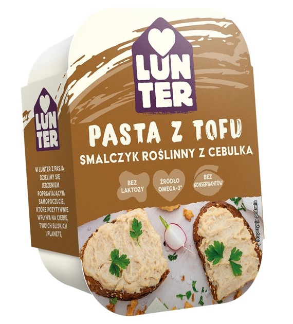 Pasta z tofu smalczyk z cebulką 150g