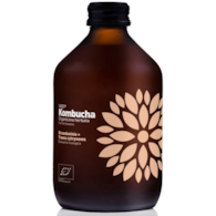 Kombucha Brzoskwinia + Trawa Cytrynowa BIO 330 ml