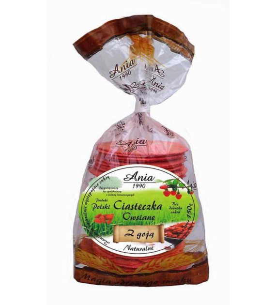Ciasteczka owsiane z goją B/C 150 g