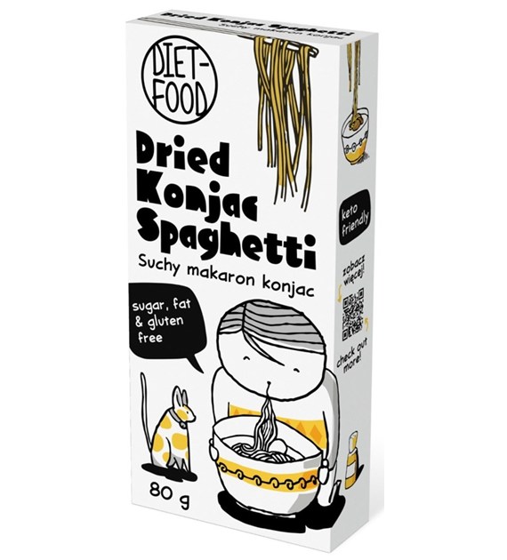 Makaron Shiritaki konjac spaghetti suchy 80 g
