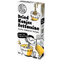 Makaron Shirataki Konjac Fettucine suchy  80g