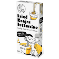 Makaron Shirataki Konjac Fettucine suchy  80g