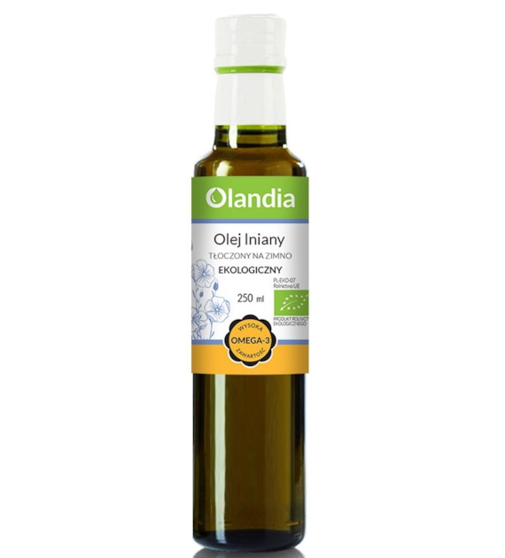 Olej lniany 250 ml BIO Olandia