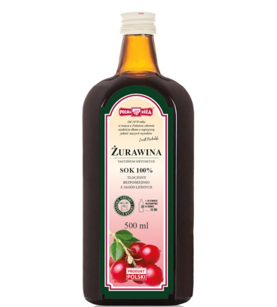 Żurawina sok 100 B/C 500 ml