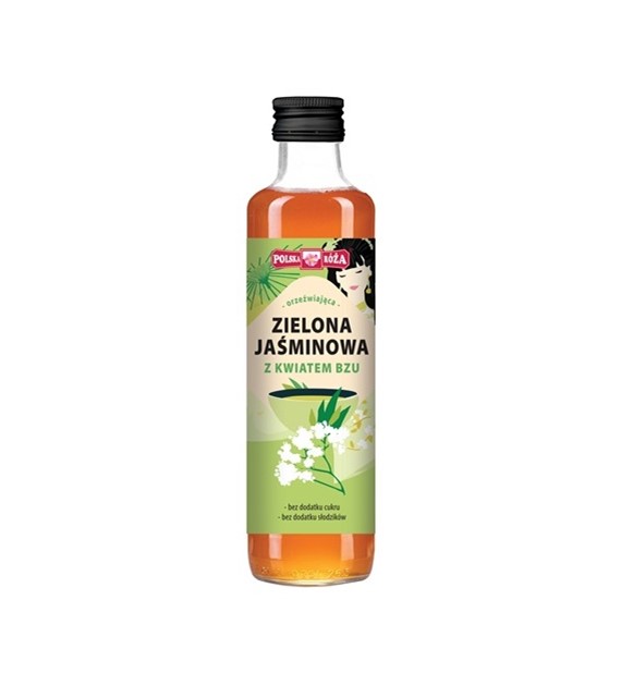 Herbata Zielona jaśminowa z kwiatem bzu 250ml