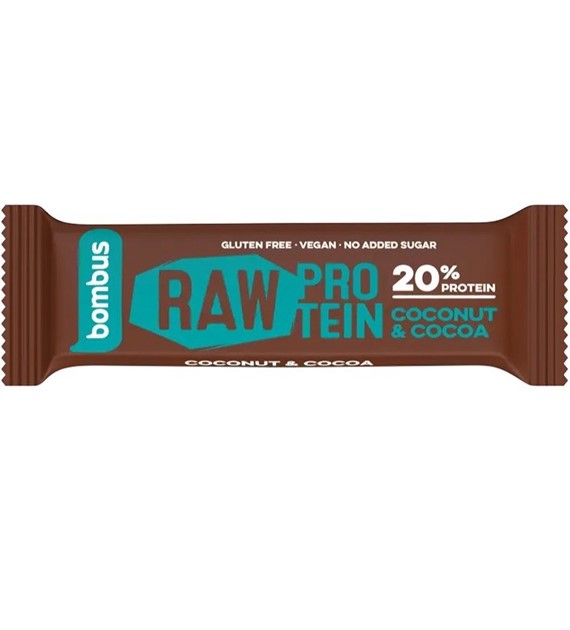 Baton RAW PROTEIN BIO kokos- kakao BEZGL. BIO 50 g