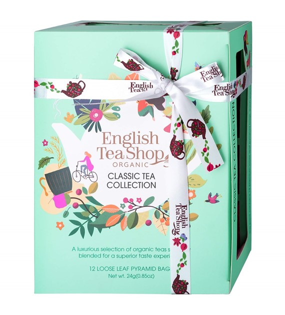 Zestaw herbat Classic Tea Collection Mint – 12 piramidek BIO