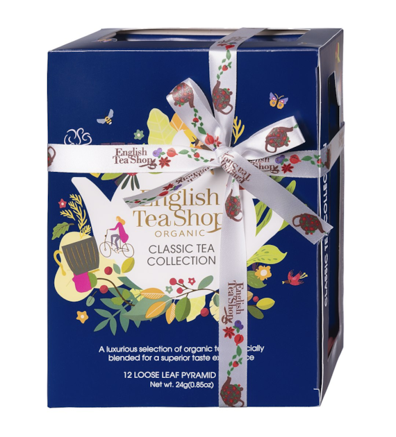 Zestaw herbat Classic Tea Collection Blue – 12 piramidek BIO