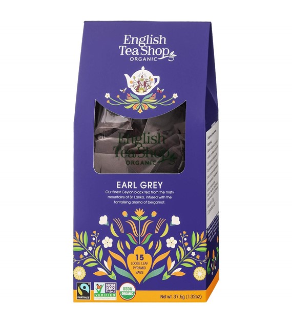 Herbata EARL GREY 15 piramidek 37,5g BIO