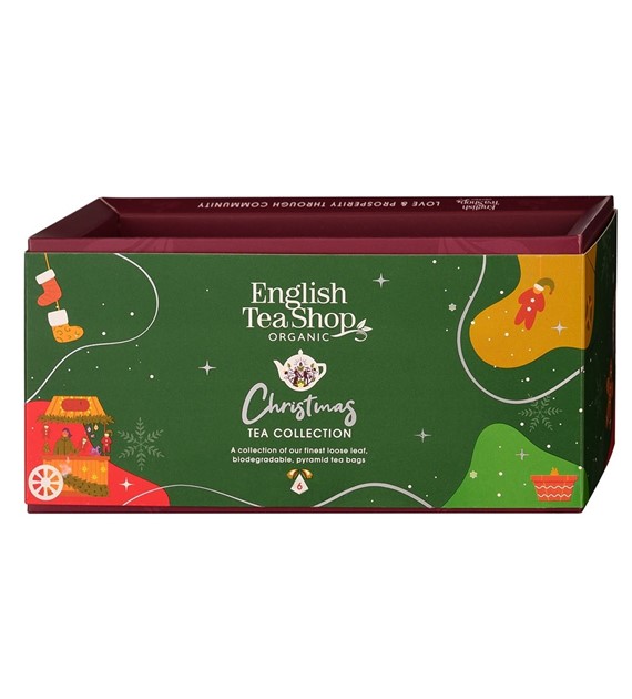 Zestaw Christmas Tea Green 6 piramidek w 6 różnych smakach BIO 12 g BN
