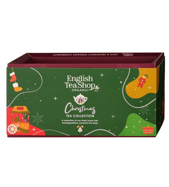Zestaw Christmas Tea Green 6 piramidek w 6 różnych smakach BIO 12 g BN