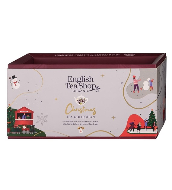 Zestaw Christmas Tea White 6 piramidek w 6 różnych smakach BIO 12 g BN