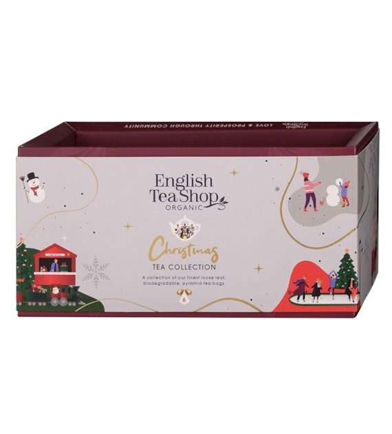 Zestaw Christmas Tea White 6 piramidek w 6 różnych smakach BIO 12 g BN
