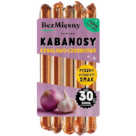 Bezmięsne Kabanosy cebulowo-czosnkowe 160g