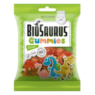 Żelki kwaśne BEZGL. BIO 80 g BioSaurus