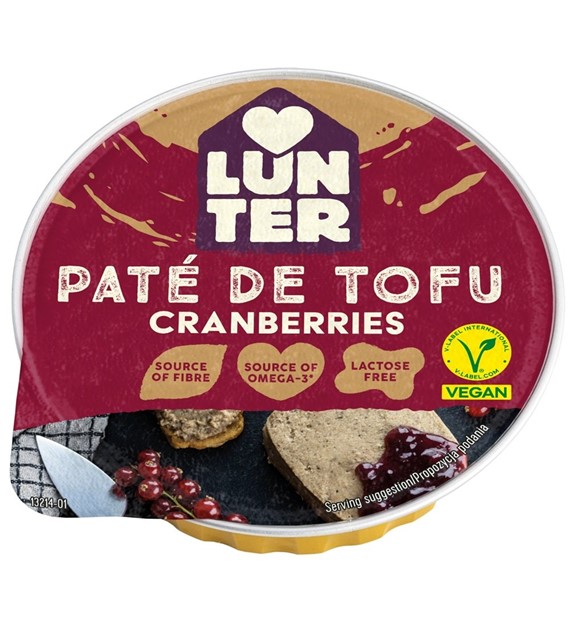 Pate de tofu z żurawiną 75 g