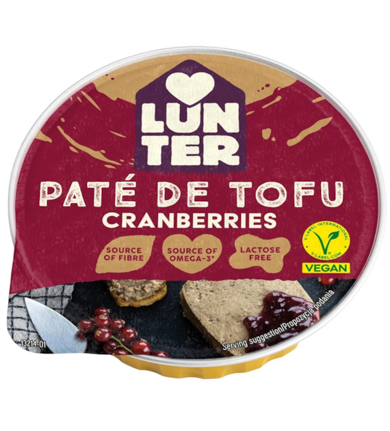 Pate de tofu z żurawiną 75 g